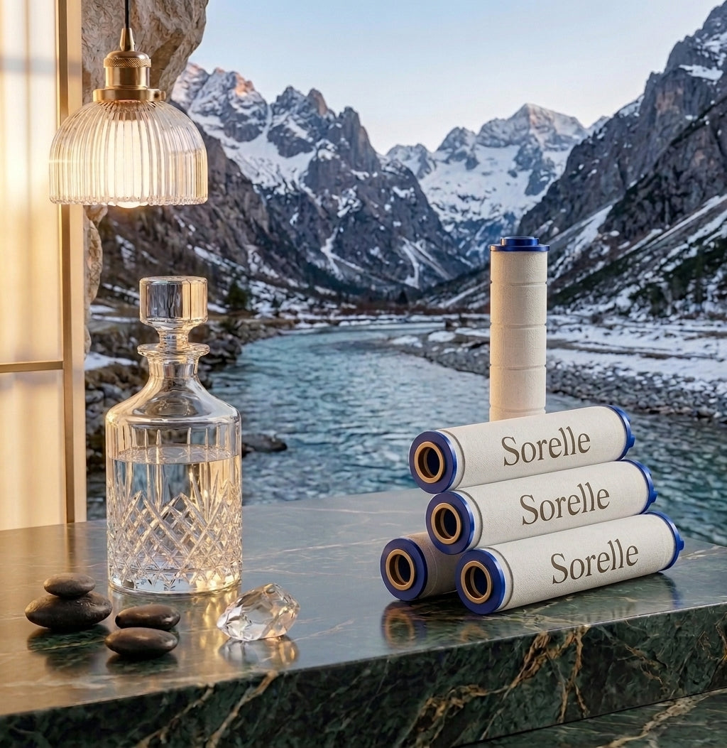 The Sorelle Handheld Filtered Showerhead
