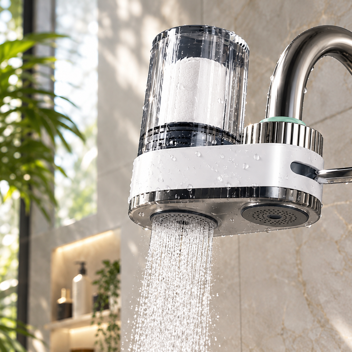Compact Faucet Water Filter