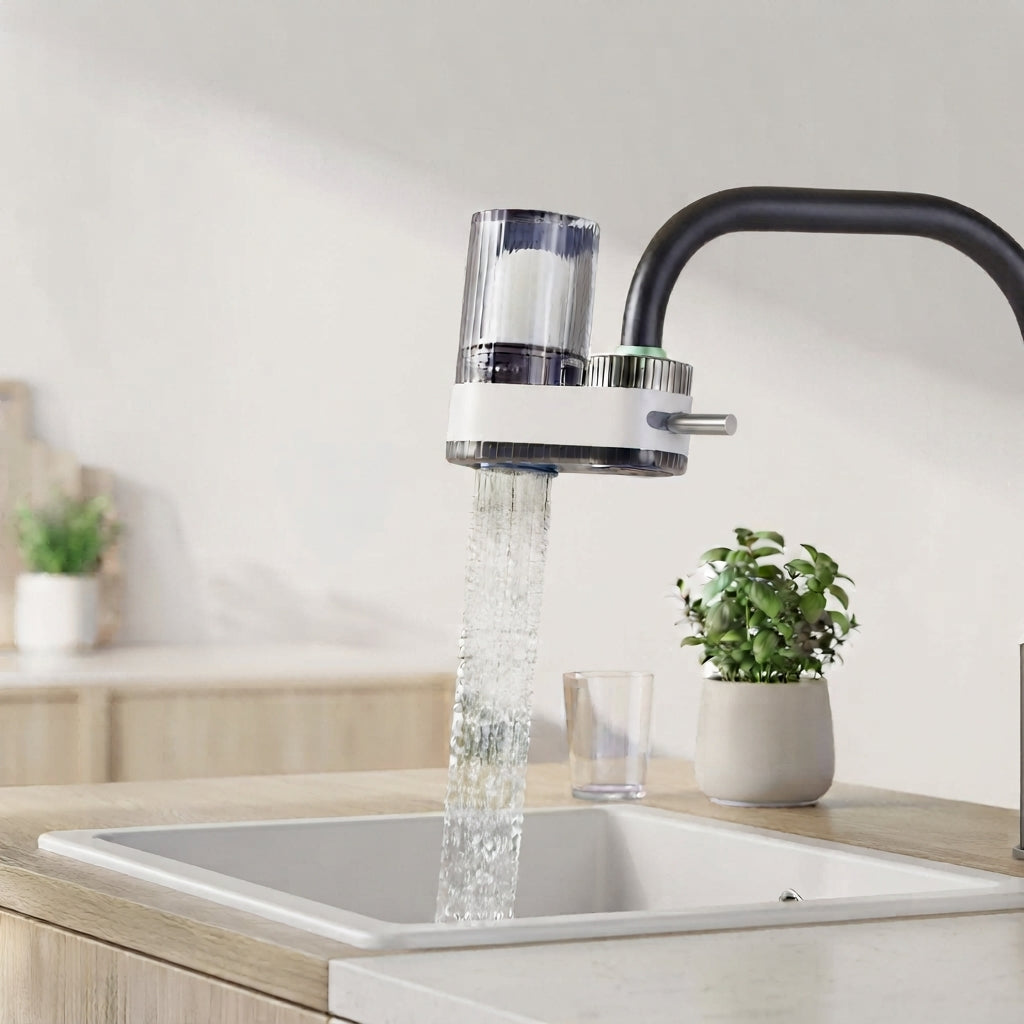Compact Faucet Water Filter