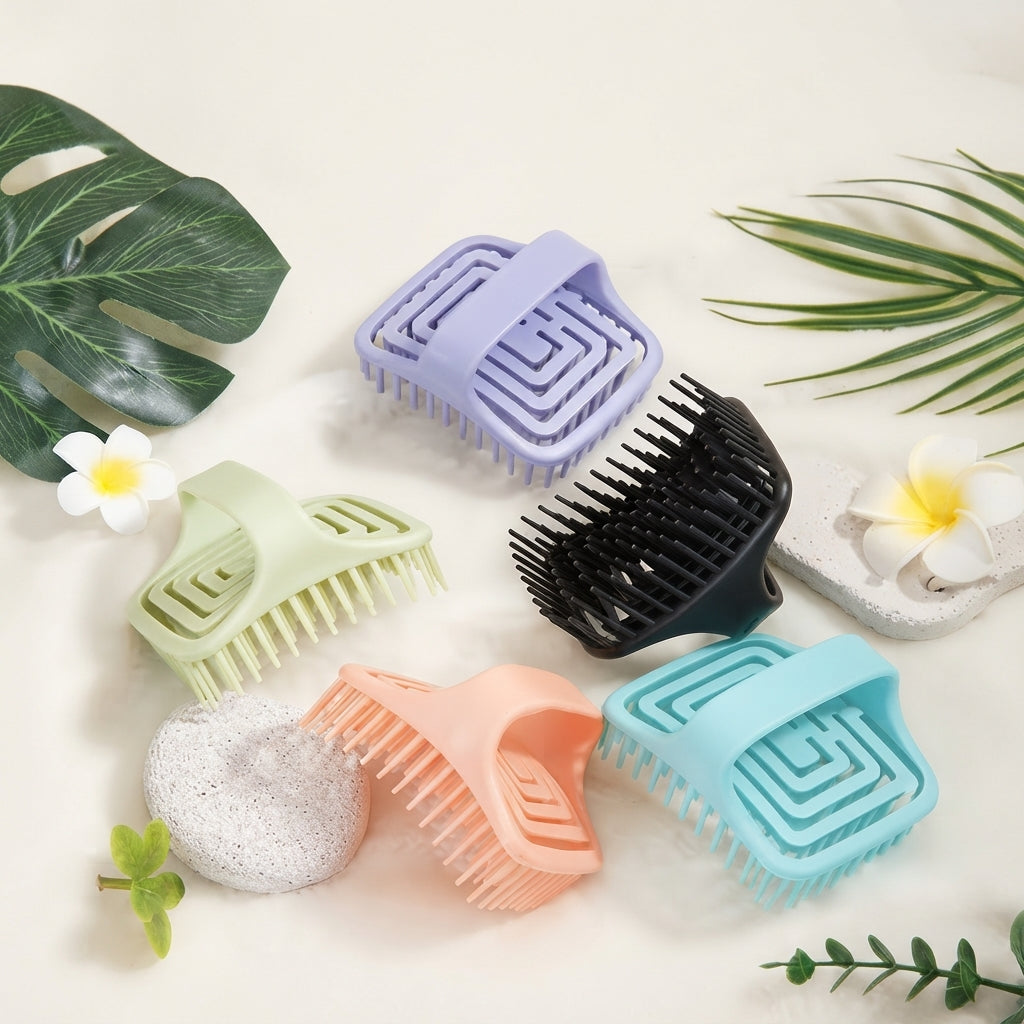 Scalp Massager Shampoo Brush - Hollow Hair Brush