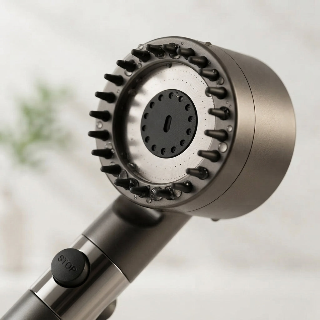 The Sorelle Handheld Filtered Shower head