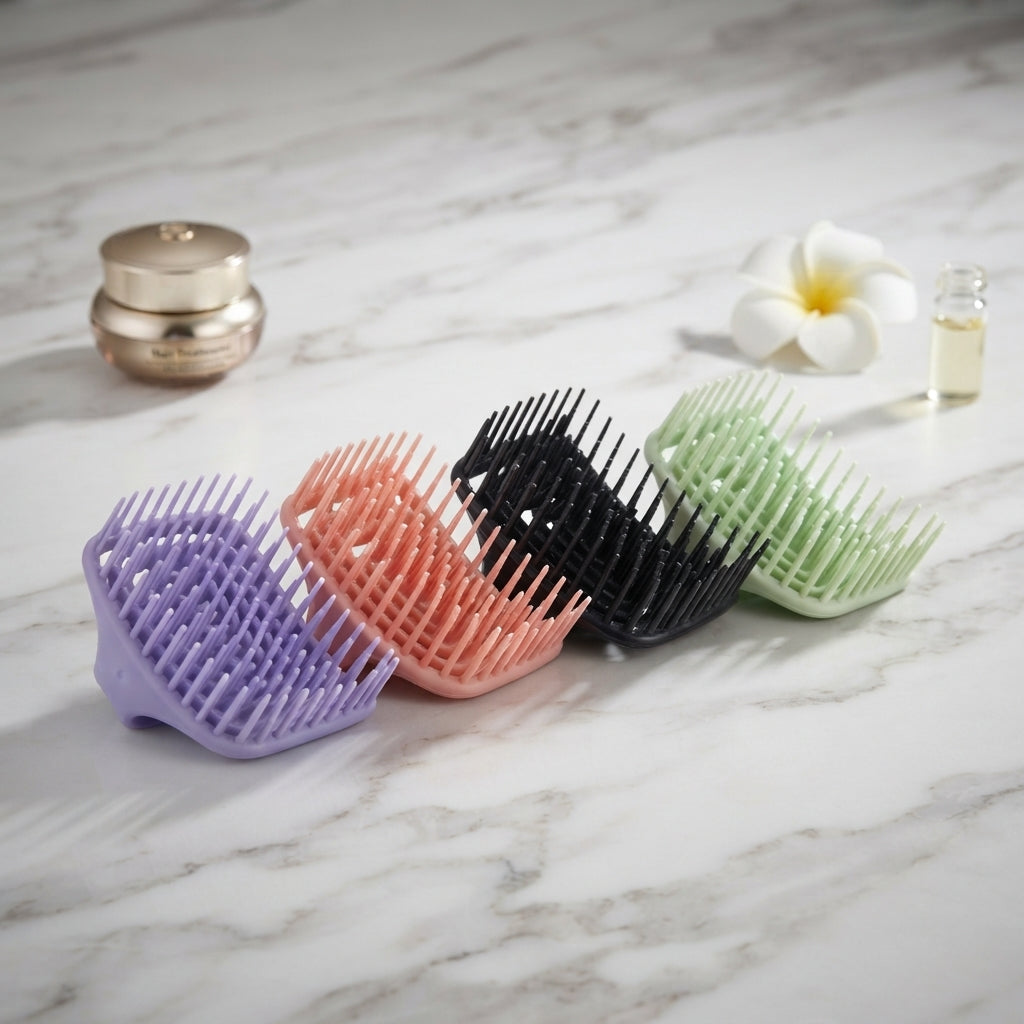 Scalp Massager Shampoo Brush - Hollow Hair Brush