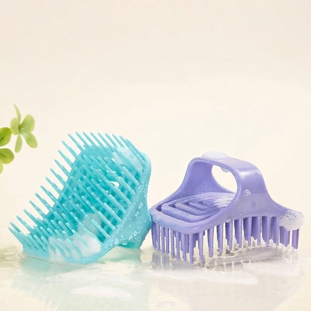 Scalp Massager Shampoo Brush - Hollow Hair Brush