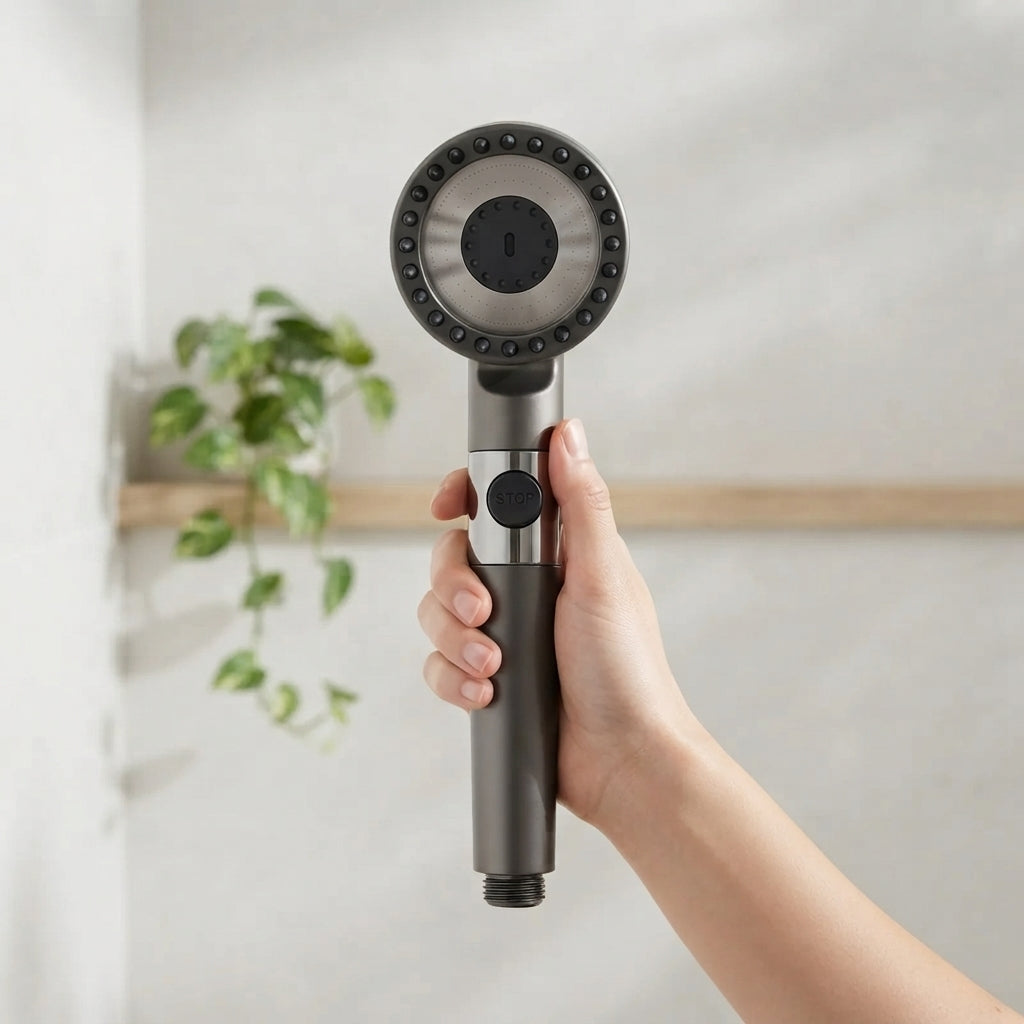 The Sorelle Handheld Filtered Shower head