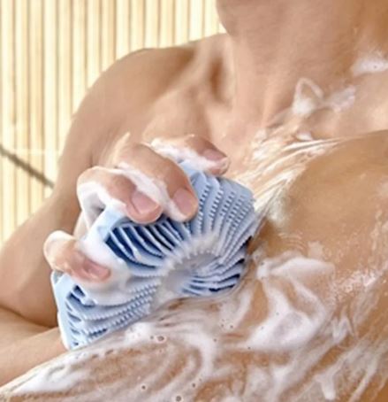 Silicone Back Scrubber Massage Brush